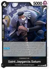 Card art for St. Jaygarcia Saturn (OP13-083)