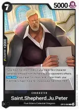 Card art for St. Shepherd Ju Peter (OP13-084)