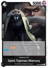 Card art for St. Topman Warcury (OP13-089)