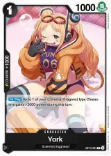 Card art for York (OP13-094)