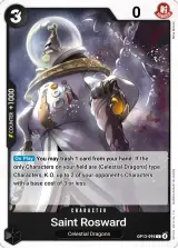 Card art for Saint Rosward (OP13-095)