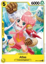 Card art for Atlas (OP13-101)