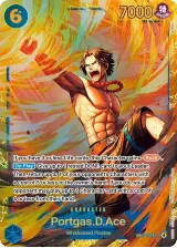 Card art for Portgas.D.Ace (OP13-119)