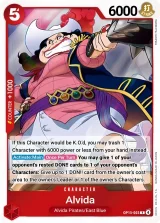 Card art for Alvida (OP15-003)