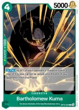 Card art for Bartholomew Kuma (OP15-029)
