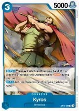 Card art for Kyros (OP15-042)