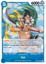 Card art for Sai (OP15-045)