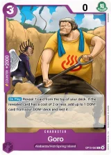 Card art for Goro (OP15-065)