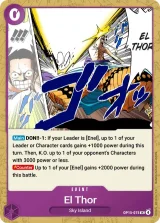 Card art for El Thor (OP15-075)