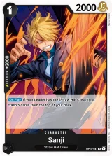 Card art for Sanji (OP15-081)