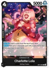 Card art for Charlotte Lola (OP15-082)