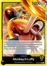 Monkey.D.Luffy leader card