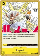 Card art for Impact Dial (OP15-115)