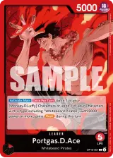Card art for Portgas.D.Ace (OP16-001)