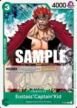 Card art for Eustass&quot;Captain&quot;Kid (P-003)