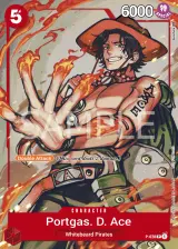 Card art for Portgas.D.Ace (P-028)