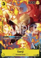 Card art for Sanji (P-034)