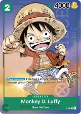 Card art for Monkey.D.Luffy (P-037)