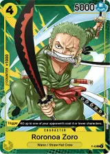 Card art for Roronoa Zoro (P-042)