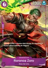 Card art for Roronoa Zoro (P-045)