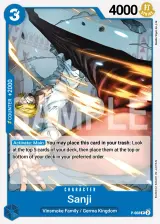 Card art for Sanji (P-068)