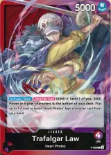 Card art for Trafalgar Law (P-086)