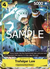 Card art for Trafalgar Law (P-088)