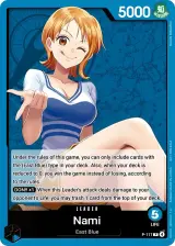 Card art for Nami (P-117)