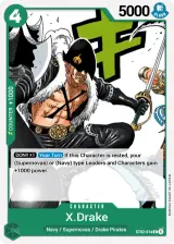 Card art for X.Drake (ST02-014)