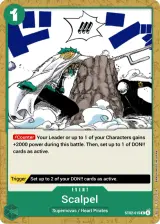 Card art for Scalpel (ST02-015)