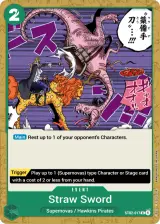 Card art for Straw Sword (ST02-017)
