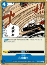 Card art for Sables (ST03-015)