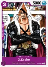 Card art for X.Drake (ST04-013)