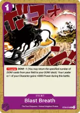 Card art for Blast Breath (ST04-016)