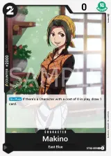 Card art for Makino (ST08-009)
