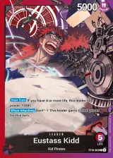Card art for Eustass&quot;Captain&quot;Kid (ST10-003)