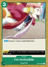 Card art for I&#39;m invincible (ST11-005)
