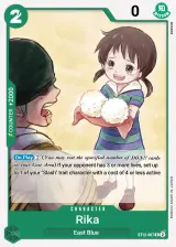 Card art for Rika (ST12-007)