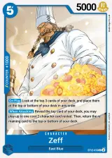 Card art for Zeff (ST12-013)
