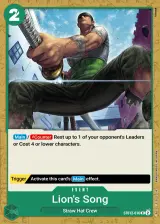 Card art for Lion Strike (ST12-016)