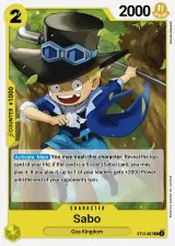 Card art for Sabo (ST13-007)