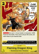 Card art for Flame Dragon King (ST13-017)