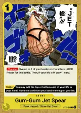 Card art for Gum-Gum Jet Spear (ST13-018)