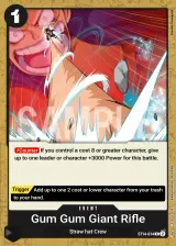 Card art for Gum-Gum Giant Rifle (ST14-014)