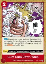 Card art for Gum-Gum Dawn Whip (ST21-016)