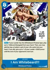 Card art for I Am Whitebeard!! (ST22-015)