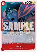 Card art for Jinbe (ST30-006)